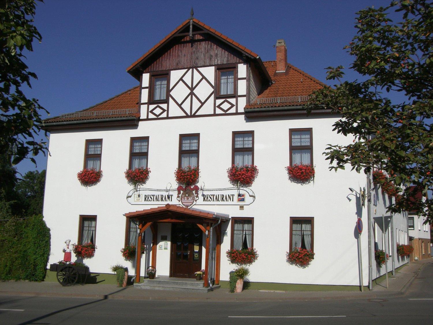 Landgasthof & Hotel Krone Eischleben Ichtershausen Экстерьер фото