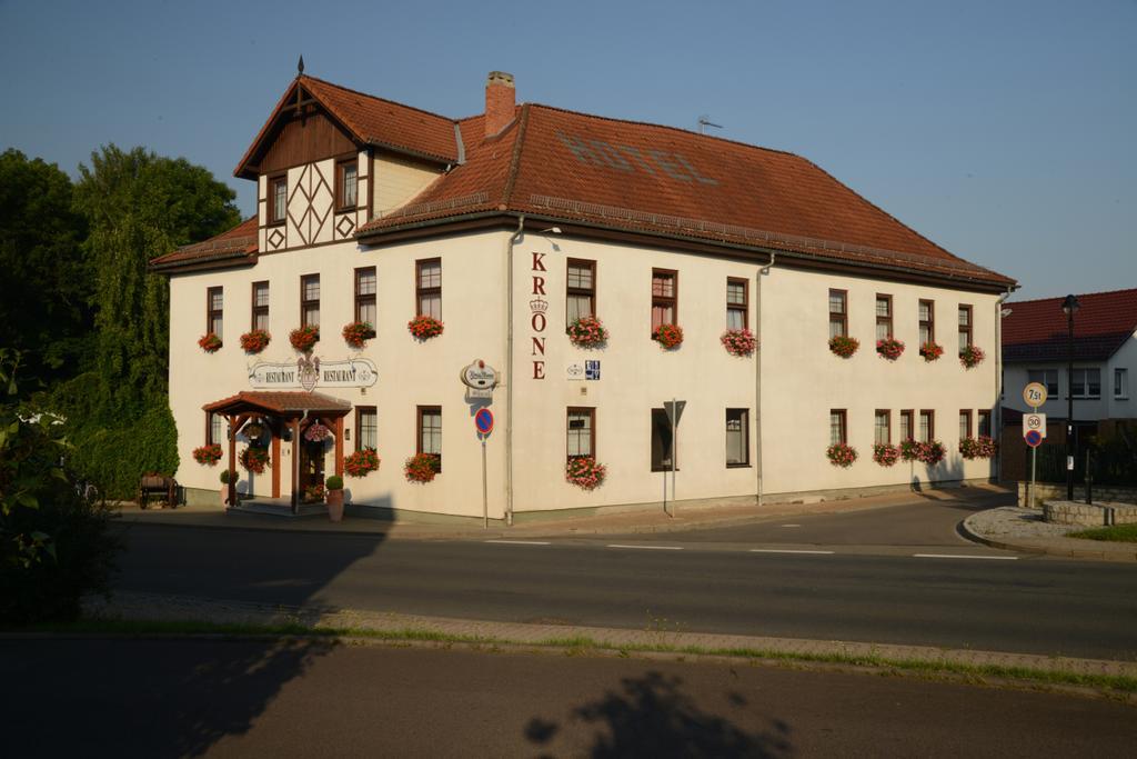 Landgasthof & Hotel Krone Eischleben Ichtershausen Экстерьер фото